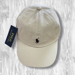 Polo by Ralph Lauren Cream Baseball Cap - new with tag!